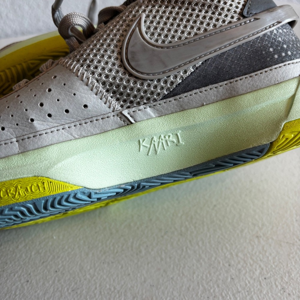 Nike Ja 1 Day One Basketball Shoes Citron Tint Grey DR8785-001 Men 6.5Y Womens 8 - Picture 8 of 9